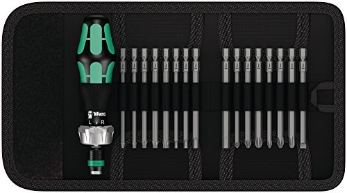 德国维拉 WERA Kraftform Kompakt 60RA 棘轮螺丝刀 17件套装 开箱