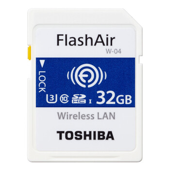 立拍即享：TOSHIBA 东芝 32G FlashAir 无线SD卡 开箱