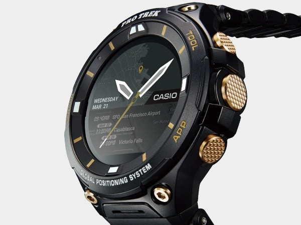 蓝宝石表镜、三防特性：CASIO 卡西欧 发布 WSD-F20SC 特别限量版手表