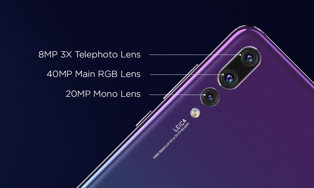 “华徕三摄”让你“眼界大开”：HUAWEI 华为 发布 P20/20 Pro、Mate RS 智能手机