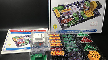 #剁主计划-北京#本站首晒#一套神奇的玩具：ELENCO 埃伦克 Snap Circuits 203 电路探索玩具套装 开箱