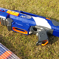 霸气、带感—Hasbro 孩之宝 NERF CS-18 热火精英系列 软弹枪 开箱试玩