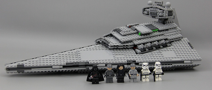 不惑大叔的legogo 篇二十一：沙场利剑：LEGO 乐高75055 星球大战之帝国 