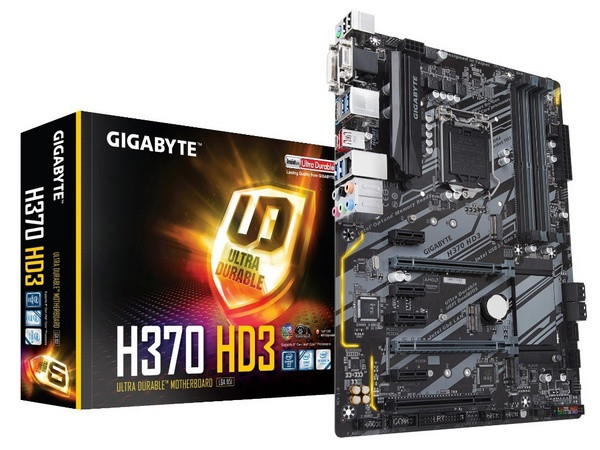 支持第八代、主流级方案：GIGABYTE 技嘉 发布 5款 H370 和 B360 主板