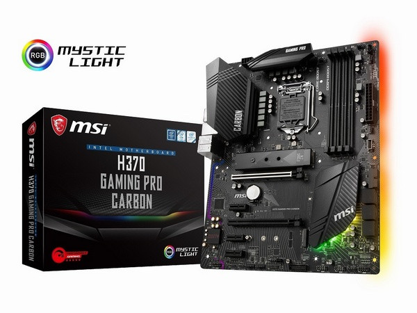 性价比方案：msi 微星 推出 H370 GAMING PRO CARBON、H370 GAMING PLUS 和 B360I GAMING PRO AC主板