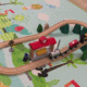 #全民分享季#不完美的米兔轨道积木火车玩具（新品首发+赠收纳箱）