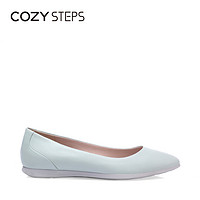 COZY STEPS2018春季新款时尚浅口尖头平底鞋休闲芭蕾舞鞋女8A793