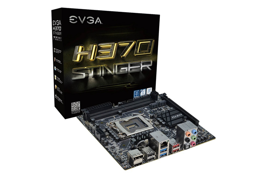适合性价比小钢炮平台：EVGA 发布 EVGA H370 Stinger“毒刺”ITX 主板