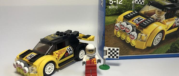 全民分享季#lego 乐高 拼拼乐 城市系列 60113 拉力赛车 开箱