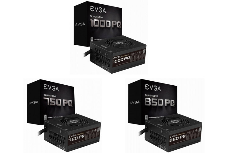80白金认证、10年质保：EVGA 发布 PQ系列 750W/850W/1000W 电源