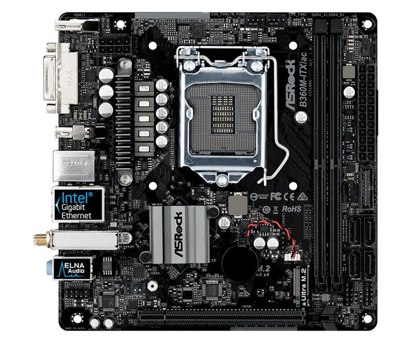 主流级ITX方案：ASRock 华擎 发布 H370M-ITX/ac、B360M-ITX/ac和H310M-ITX/ac 主板