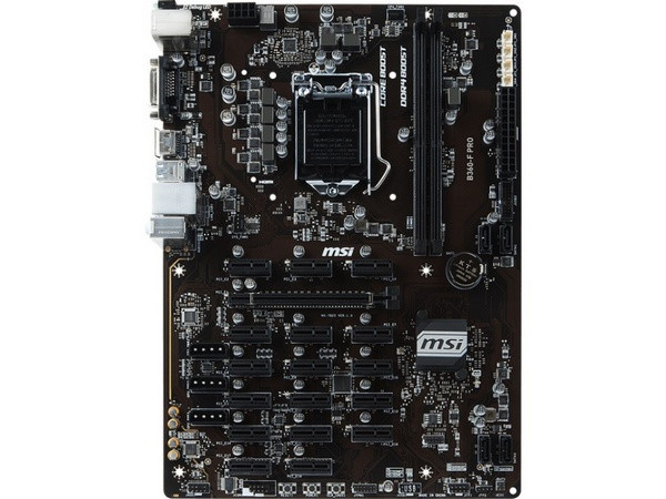 支持18路挖矿：msi 微星 发布 B360-F PRO 和 H310-F PRO 专业矿板 