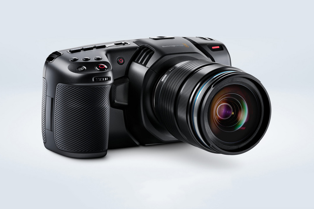 13档动态范围、25600双原生ISO、M4/3 HDR传感器：Blackmagic design 发布 Blackmagic Pocket Cinema Camera 4K 专业摄像机