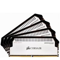 黑白撞色：CORSAIR 美商海盗船 发布 DOMINATOR PLATINUM CONTRAST DDR4-3466MHz “白金统治者”特别版