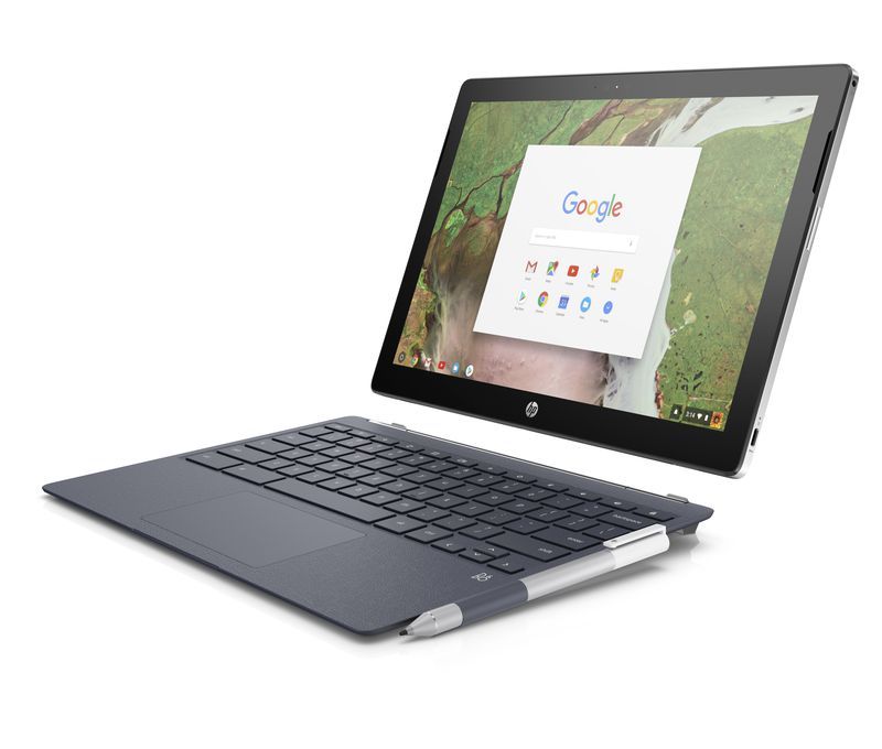 目标对手iPad Pro：HP 惠普 发布 Chromebook x2 二合一平板电脑