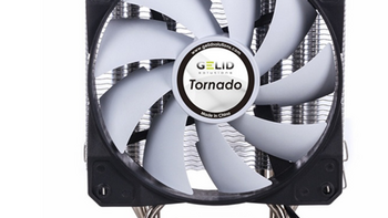 紧凑不干涉、可压制160W TDP处理器：GELID 捷领 发布 Tornado 散热器