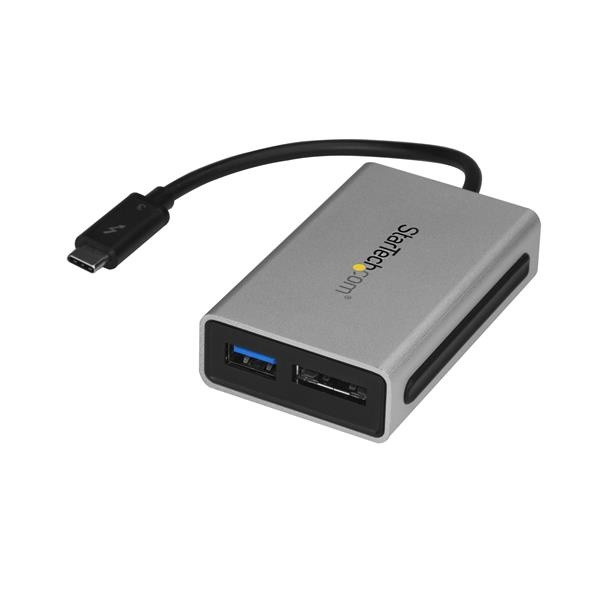 可扩展eSATA/USB 3.1：StarTech 推出 两款 Thunderbolt“雷电3”扩展转接器 