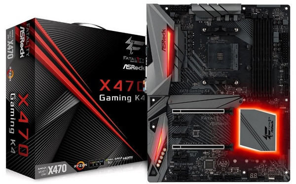 新一代X470平台：ASRock 华擎 发布 Fatal1ty X470 Gaming K4 和 X470 Master SLI 主板