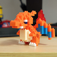 当积木遇上精灵宝可梦—Pokémon×nanoblock No.008 喷火龙 开箱