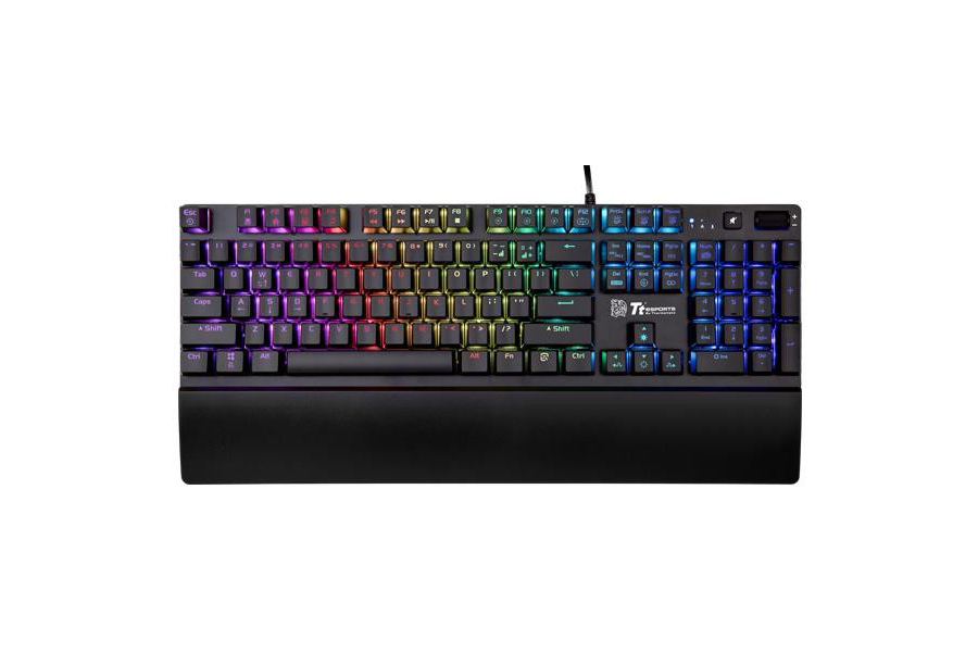 搭载超耐久机械轴、RGB幻彩：Tt esports 斗龙 发布 EDGE RGB“挑战者”机械键盘