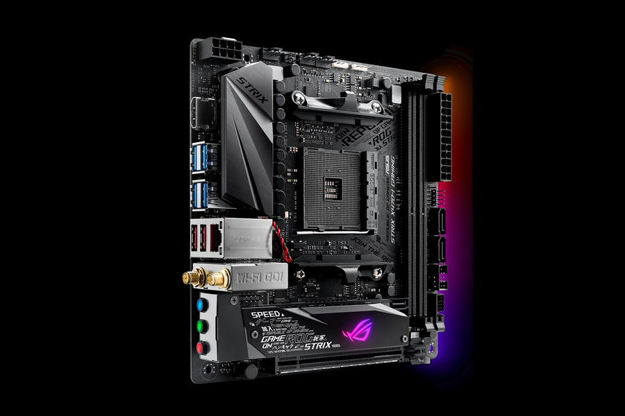 ITX紧凑方案：ASUS 华硕 发布 ROG STRIX X470-I GAMING 主板