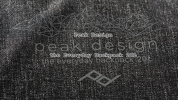 Peak Design 好东东 篇五：#全民分享季#The Everyday Backpack 20L 双肩包 