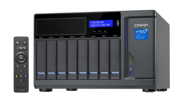 可扩展光驱、4路千兆/雷电3：QNAP 威联通 发布 TVS-882BR-RDX 和 TVS-882BRT3-RDX 系列新机