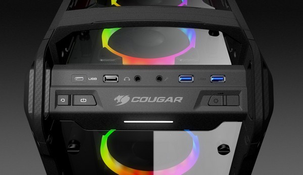 主打RGB幻彩、全侧透：COUGAR 骨伽 发布 PANZER EVO RGB 旗舰全塔机箱