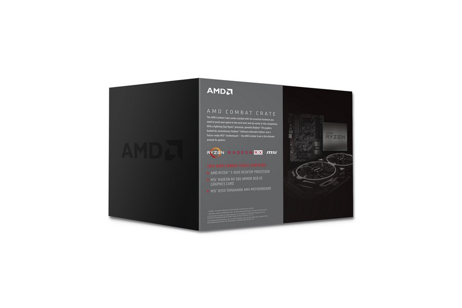 联合微星销售：AMD 推出 Combat Crates 捆绑套件