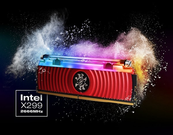 5000MHz频率、水冷混合散热：ADATA 威刚 发布 SPECTRIX D80 DDR4 RGB 高端内存