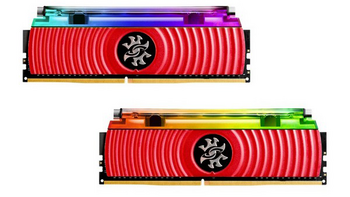 5000MHz频率、水冷混合散热：ADATA 威刚 发布 SPECTRIX D80 DDR4 RGB 高端内存