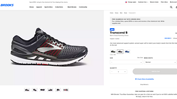 Brooks 布鲁克斯 Transcend 5 跑鞋 开箱加测评