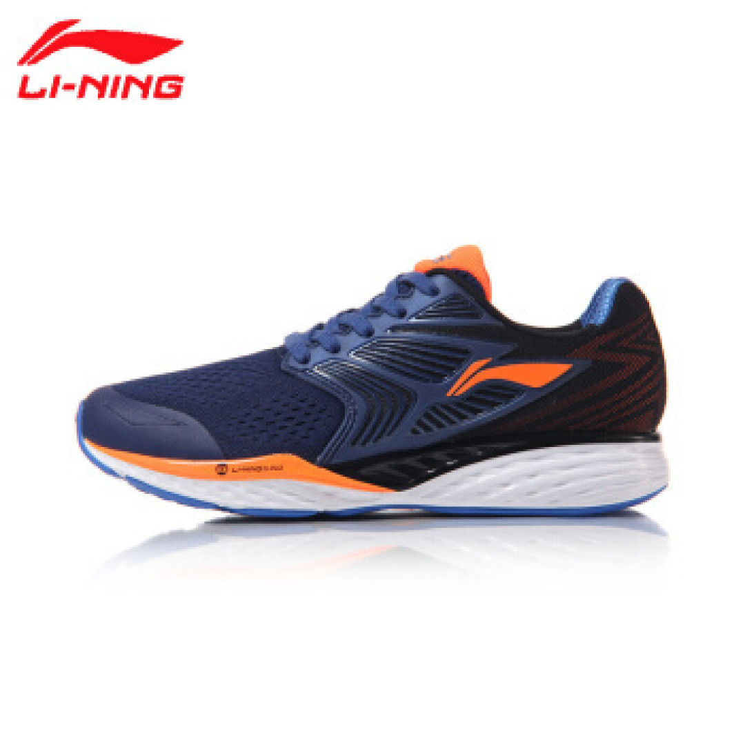 内含芯片可连APP的高科技减震运动鞋:LI-NING 李宁 ARHM019-7 跑鞋 简晒