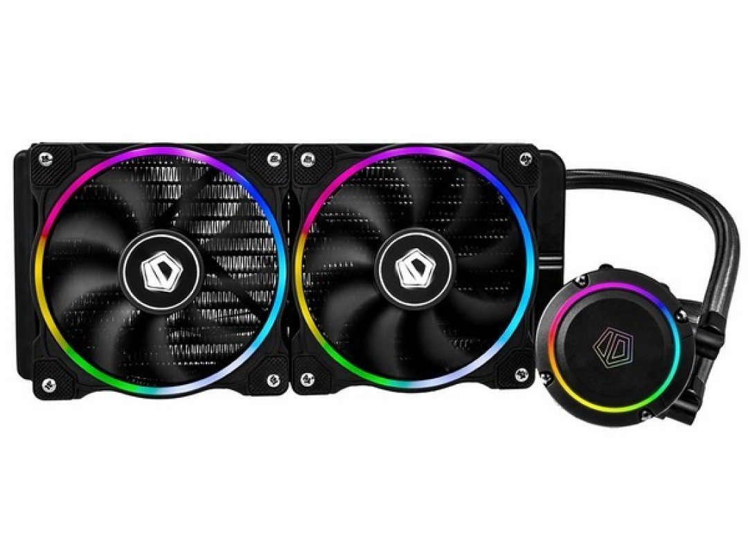 RGB幻彩、可压制200W TDP:ID-COOLING 发布 CHROMAFLOW 240 水冷散热器