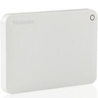 东芝（TOSHIBA）V9 CANVIO高端系列 2.5英寸 移动硬盘（USB3.0）1TB（清新白）