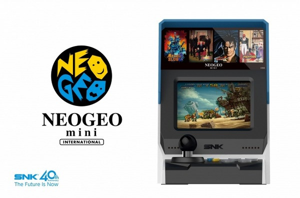内置40款游戏、可接手柄：SNK 发布 NEOGEO mini 超便携街机