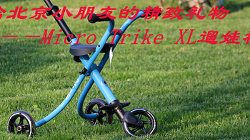 送给北京小朋友的精致礼物：Micro 米高 Trike XL 滑板车，附第三方配件使用体验