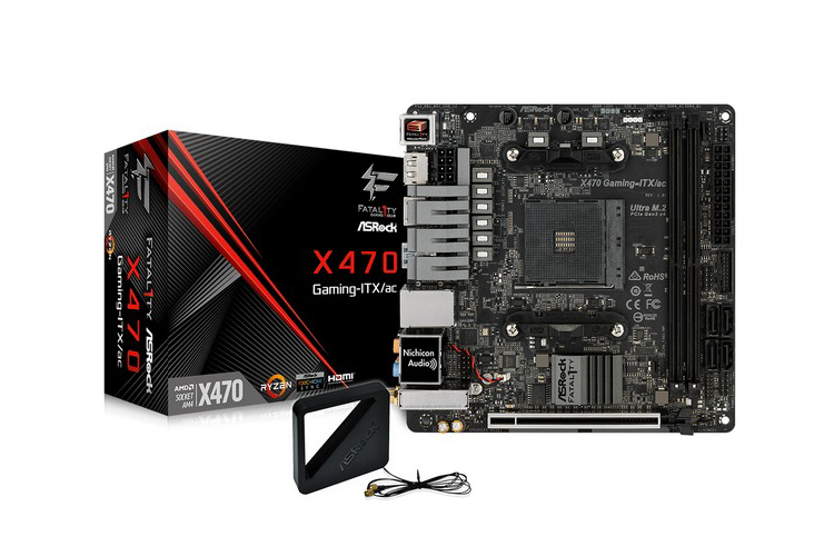 集成无线、创新音频：ASRock 华擎 发布 Fatal1ty X470 Gaming-ITX / ac 迷你主板