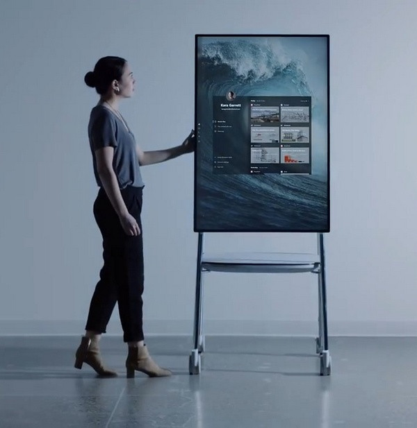 支持多连屏、50英寸4K触屏方案：Microsoft 微软 发布 Surface Hub 2 数字白板