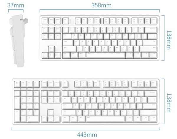 左撇子福音：iKBC 推出 L87、L108 左手键盘