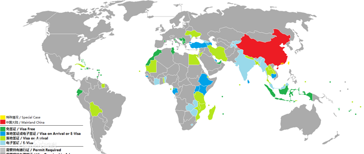 中国护照免签国家和地区一览 | 中国护照去哪里