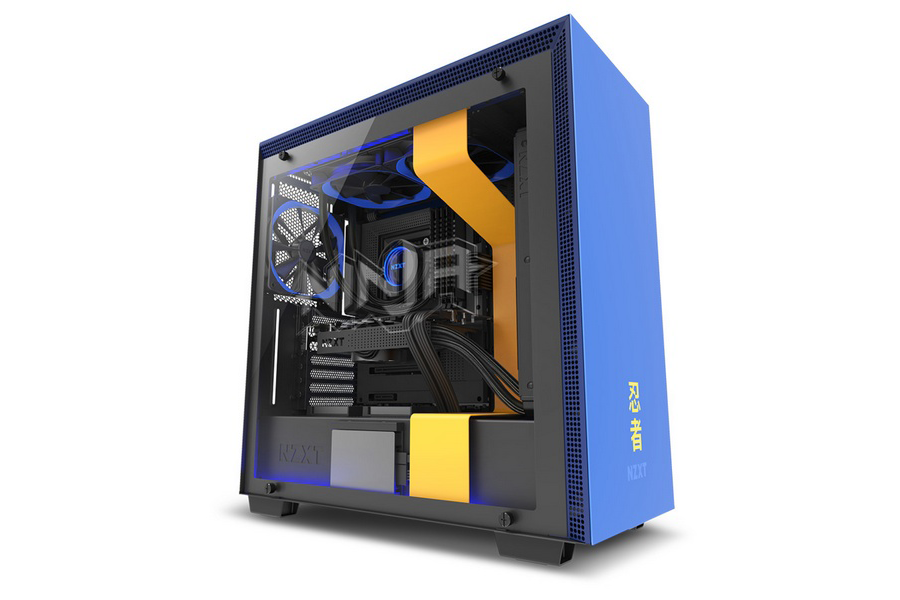 基于《堡垒之夜》MOD改造：NZXT. 恩杰 发布 H700i Ninja Edition “忍者”定制版机箱