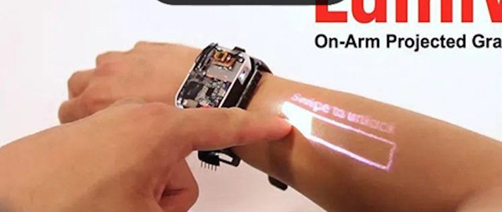 这个夏天,把你的手臂变成智能手机_生活记录_