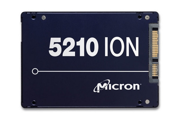 最大7.68TB、搭64层QLC颗粒：Micron 美光 发布 5210 ION 企业级硬盘