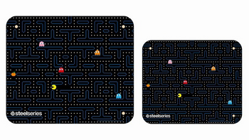 吃豆人游戏主题：steelseries 赛睿 发布 QCK Pac-Man“吃豆人”特别版 鼠标垫