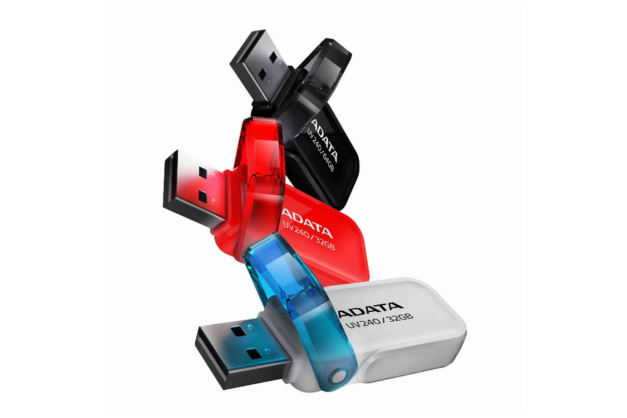 翻盖式方案：ADATA 威刚 发布 UV240 入门级USB 2.0 U盘