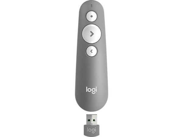 易操控、即插即用：Logitech 罗技 发布 Wireless Presenter R500 演示器