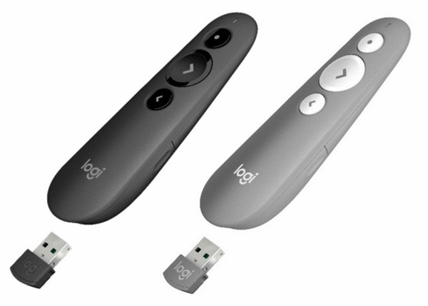 易操控、即插即用：Logitech 罗技 发布 Wireless Presenter R500 演示器