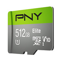 512GB大容量：PNY 必恩威 发布 Elite microSDXC 存储卡