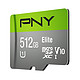 512GB大容量：PNY 必恩威 发布 Elite microSDXC 存储卡　